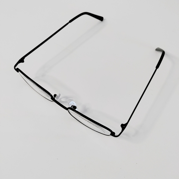 READERS NWT Magnifying Glasses Metal Rectangle Frames Gunmetal Grey 1.25x - Picture 5 of 7